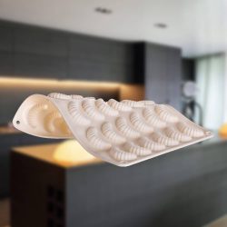   Silikónová forma na pečenie snehových vločiek CULINARIA cream 30 kusov A31201502