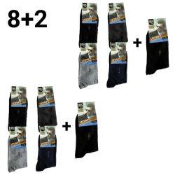 8+2 Pánske ponožky 40-43 A603-2