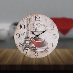 Nástenné hodiny CAFE PARIS 34 cm A65131062