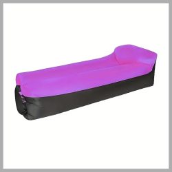   Nafukovací leňoška s úložnou taškou – fialová AB1707295-2