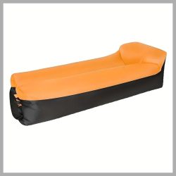   Nafukovací leňoška s úložnou taškou – oranžová AB1707295-3