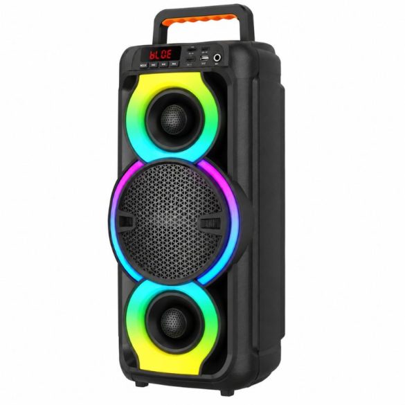 Prenosný Bluetooth reproduktor – 50 W, s RGB osvetlením, s mikrofónom ABS-6002