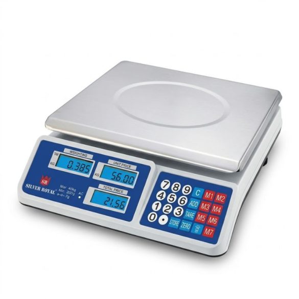 Digitálna váha s násobiteľom cien Silver Royal ACS-809T
