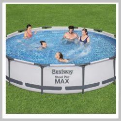   Bestway Bahama 366x76 cm kovový rámový bazén so systémom filtrácie vody 366x76 cm ADG.IH.56416