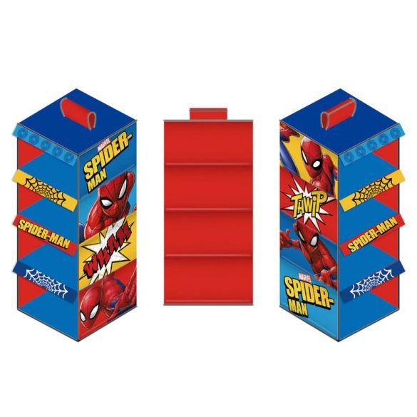 4-dielny závesný organizér do skrine Spider-Man ADX15638SM