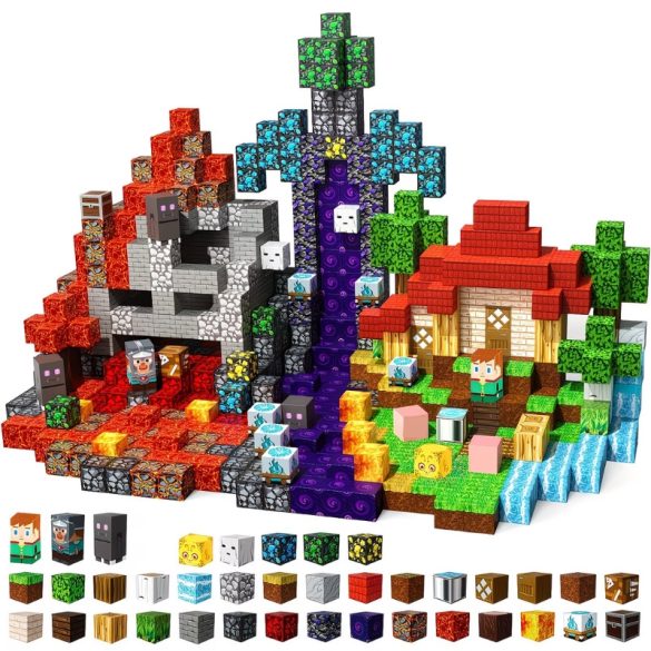 500-dielna kreatívna stavebnica Pixel World AE12706349