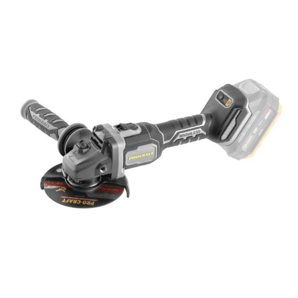 Procraft Industrial Akumulátorová uhlová brúska 20 V AG125B