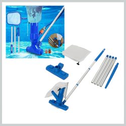   Bazénová vákuová čistiaca sada so sieťovou hlavicou a teleskopickou tyčou AK2400367