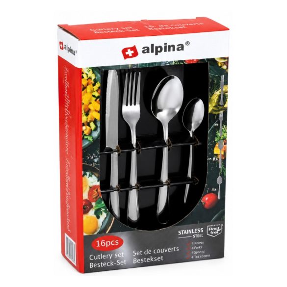 16-dielna sada príborov Alpina ALP16