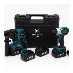   Sada bezkefových náradí MAT-RIXX – 68 V, 6,0 Ah, AMT-1032