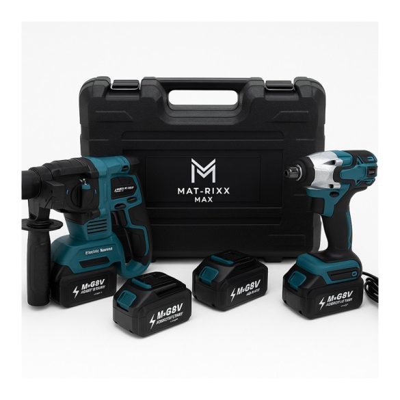 Sada bezkefových náradí MAT-RIXX – 68 V, 6,0 Ah, AMT-1032