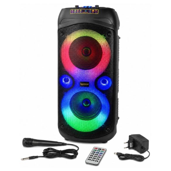 Prenosný Bluetooth reproduktor Avcrowns s RGB osvetlením a mikrofónom AO-8821