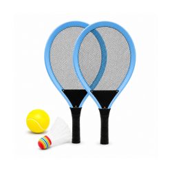   Súprava na tenis a bedminton pre dvoch hráčov s raketami, bedmintonovou loptičkou a malou loptou AR18