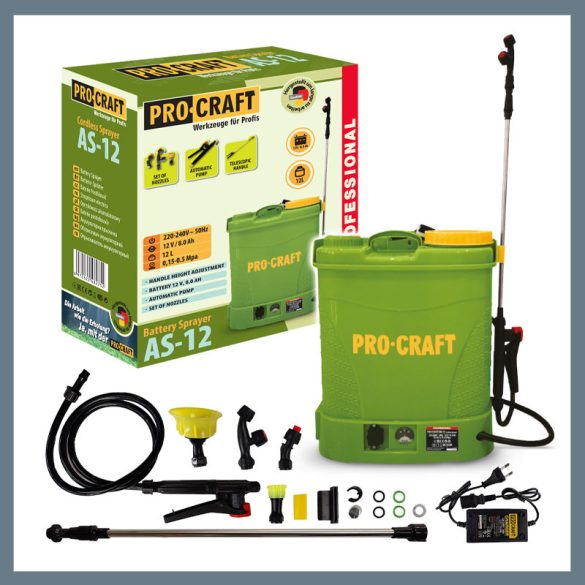ProCraft Akumulátorový postrekovač AS-12