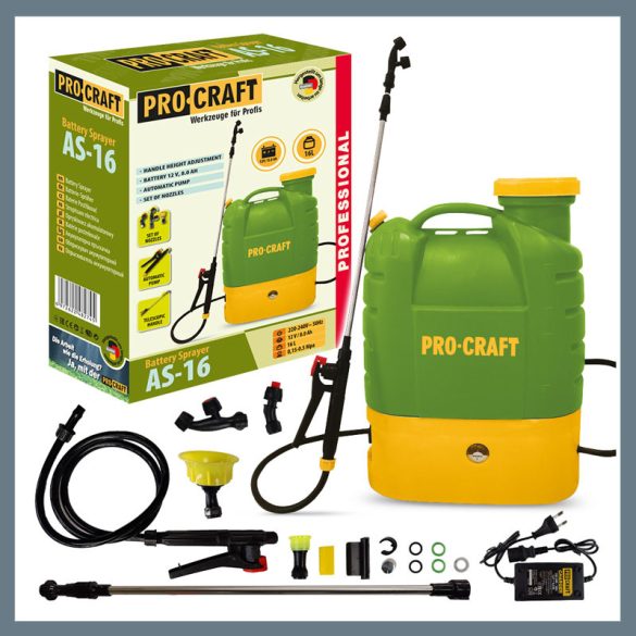 ProCraft AS-16 akumulátorový postrekovač AS-16