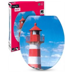 Toaletná doska AquaSu – vzor maják ASU1