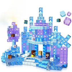   Stavebnica Podzemný svet 100 dielov pixel art štýl AU8914715