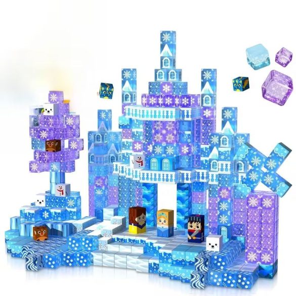 Stavebnica Podzemný svet 100 dielov pixel art štýl AU8914715