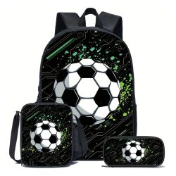   Štýlová futbalová 3-dielna súprava batohov – AW1490416