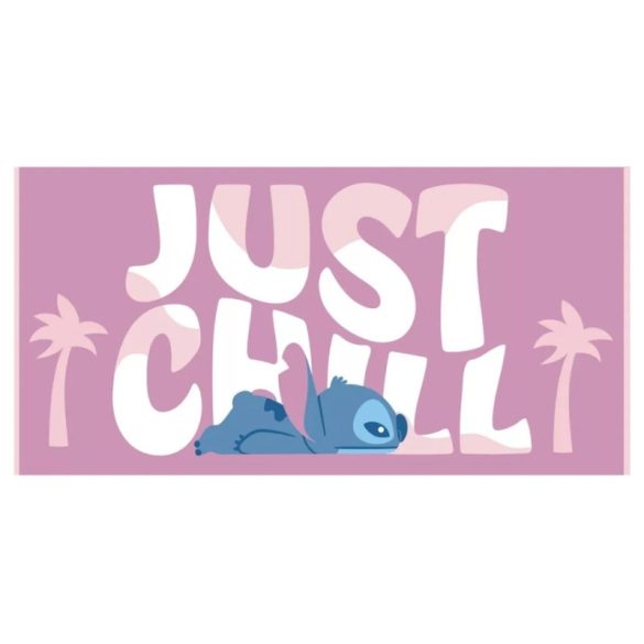 Kúpeľný uterák a plážová osuška Disney Lilo a Stitch Just Chill 70 × 140 cm AYM078046
