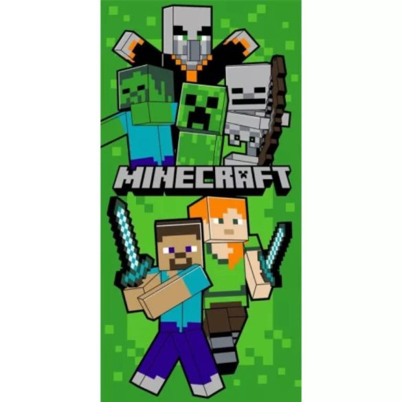 Plážová osuška a kúpeľná osuška s motívom Minecraft AYM451113