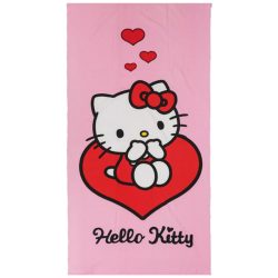   Kúpeľný uterák Hello Kitty Love, plážový uterák 70 × 140 cm AYM451199