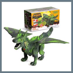   Ohnivý drak – Chodiaca, zvuková a svetelná hračka B09GKCLFNG