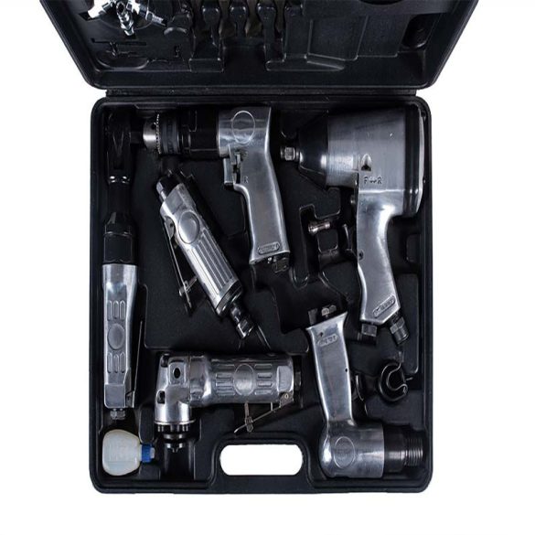 Čierna sada elektrických vzduchových kľúčov 12202