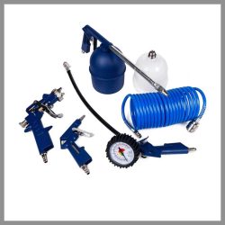 Čierna 5-dielna sada striekacích pištolí – 13000