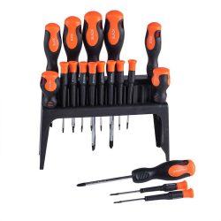 Sada čiernych skrutkovačov 28714