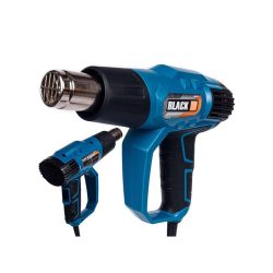 Čierna teplovzdušná pištoľ 2000 W 38453