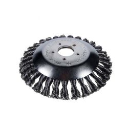   Čierny splietaný drôtový kotúč pre kosačku na trávu 150 mm - 53091