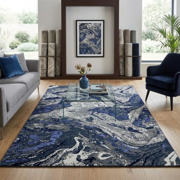 Koberec Athena Navy 200x290cm B7474B