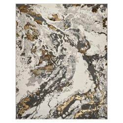   Koberec Sunset collection 200 x 290 cm – biely, sivý a zlatý B8441A-2