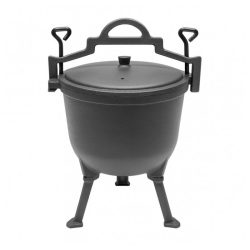 Liatinový kotlík so stojanom 8 l BBQ01