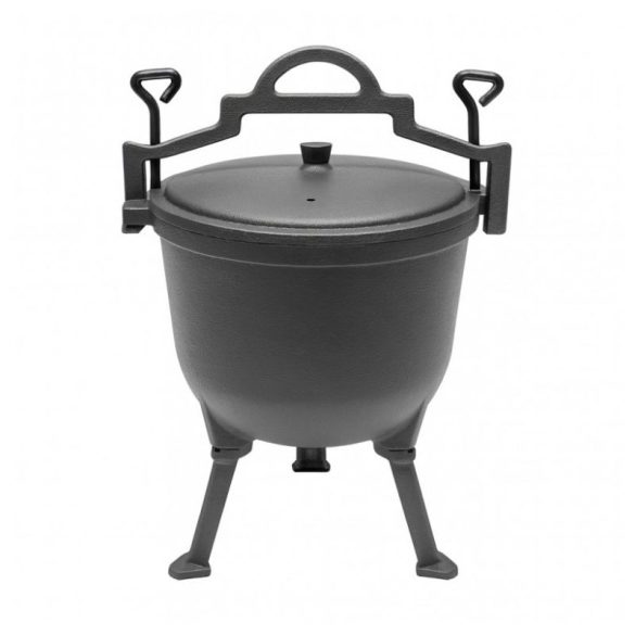 Liatinový kotlík so stojanom 8 l BBQ01