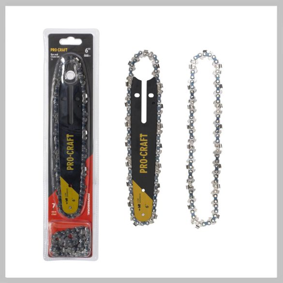 PROCRAFT vodiaca lišta a reťazová sada 6" BC-S6