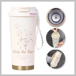 Štýlový termohrnček Lovely White 550 ml BD28WZ1
