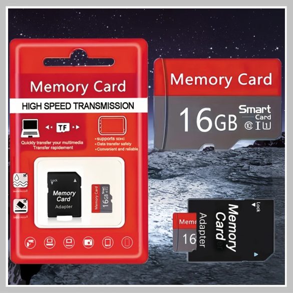 16 GB pamäťová karta / TF karta + adaptér – UHS Class 10 BE1175370-4