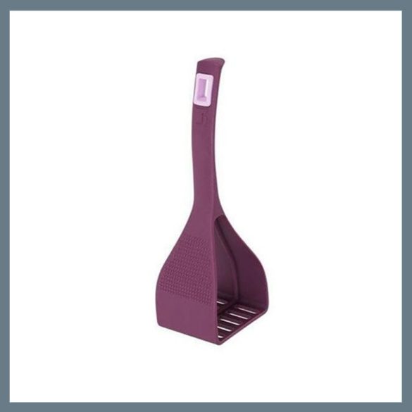 Bergner Silikónová škrabka na zemiaky, fialová BG-1147-PU