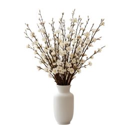 Elegantná sada bielych kvetov slivky BG11468163