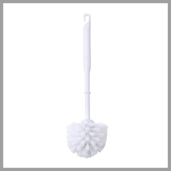 Bergner WC kefa s držiakom – biela, polypropylén – BGIB-3099
