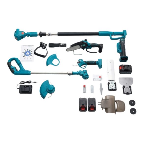 Sada záhradného náradia BI-TANG na lítiové batérie s teleskopickou rukoväťou BIT-1082