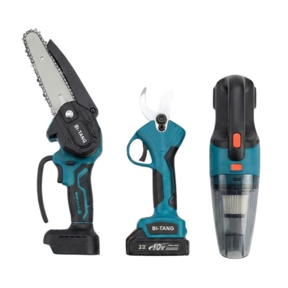 3-dielna sada bezkefových náradí BI-TANG s lítiovou batériou BIT-1083