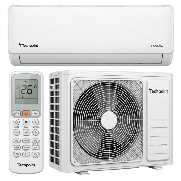 Techpoint NPT 09X PRO Nordic Inverteres Split Klimatizácia Wi-Fi 2,62 kW BIT-KLI-022