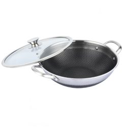 Nerezová panvica WOK Bachmayer 32 cm BM-1032-32