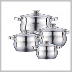 Bachmayer 8-dielna sada riadu z nehrdzavejúcej ocele BM-283