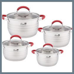 Bachmayer 8-dielna súprava nerezového riadu BM-4020