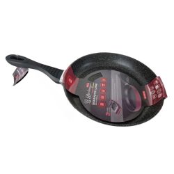   Bachmayer BM-7621-28 – Panvica s granitovým povrchom, Ø 28 cm (čierna)