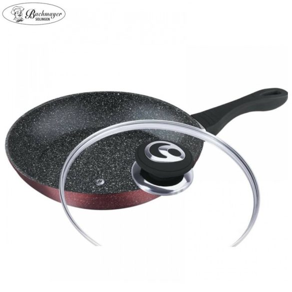 Bachmayer BM-7755-26 – Grilovacia panvica s pokrievkou, Ø 26 cm, indukčná